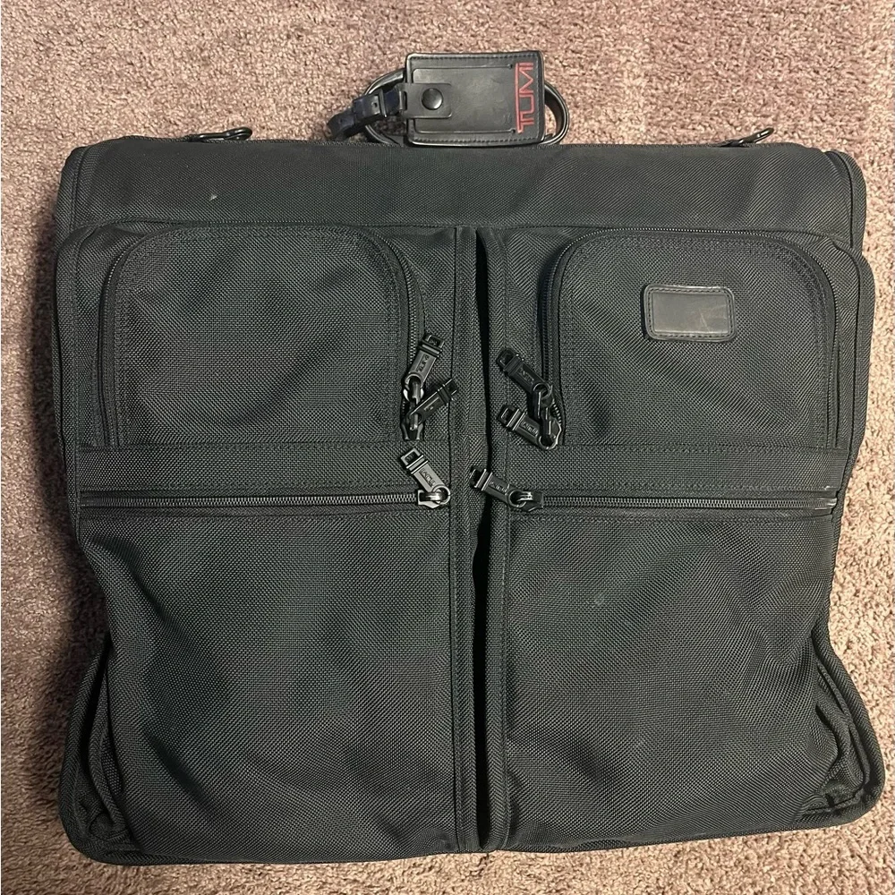 Tumi Black Garment Bag